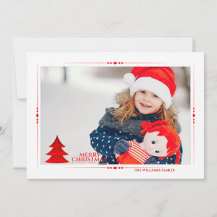 Cartes Pour Fêtes Annuelles Oh Christmas Tree Photo Holiday Card