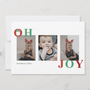 Cartes Pour Fêtes Annuelles Oh Joy Christmas Holiday Card