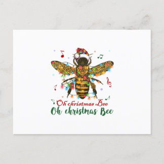 Cartes Pour Fêtes Annuelles Oh Joyeux Noël Cadeaux Abeille