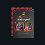 Cartes Pour Fêtes Annuelles Oh Mon Dieu, Quel An ! Tartan Chalkboard 2 Photo<br><div class="desc">Ce carte photo de vacances est parfait pour toute famille qui cherche à envoyer une carte photo de Noël amusante mais moderne. Ce design comporte "Oh cerf, quelle année !" dans un mélange de lettrage moderne et écriture manuscrite avec un renne en haut dans un faux script de feuille d'or,...</div>