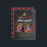 Cartes Pour Fêtes Annuelles Oh Mon Dieu, Quel An ! Tartan Chalkboard 2 Photo<br><div class="desc">Ce carte photo de vacances est parfait pour toute famille qui cherche à envoyer une carte photo de Noël amusante mais moderne. Ce design comporte "Oh cerf, quelle année !" dans un mélange de lettrage moderne et écriture manuscrite avec un renne en haut dans un faux script de feuille d'or,...</div>