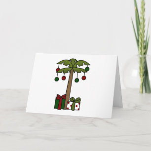 Cartes Pour Fêtes Annuelles Oh palmier de Noël