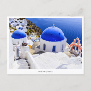 Cartes Pour Fêtes Annuelles Oia, Santorin, Grèce