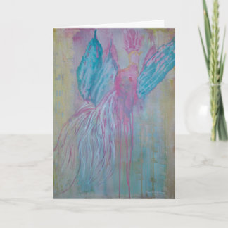 Cartes Pour Fêtes Annuelles Oiseau de féerie de Noël