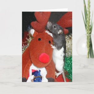 Cartes Pour Fêtes Annuelles Oliver rencontre Rudolf