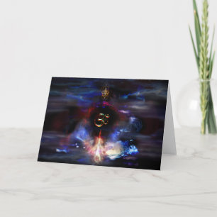 Cartes Pour Fêtes Annuelles Om Nebulae