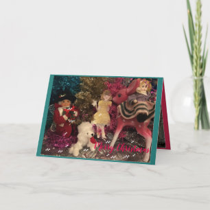 Cartes Pour Fêtes Annuelles Oncle de visite Mistletoe