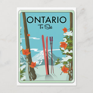 Cartes Pour Fêtes Annuelles Ontario pour skier