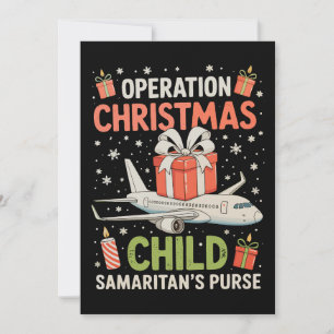 Cartes Pour Fêtes Annuelles Opération Noël Enfant Smaritan's Purse Xmas