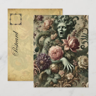 Cartes Pour Fêtes Annuelles Opulence Opatique - Gothique Floral Baroque