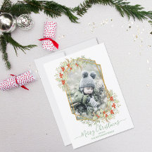 Or et Holly | Cadre photo géométrique