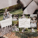 Cartes Pour Fêtes Annuelles Or Romantique What A Year 7 Photo Family News<br><div class="desc">Cet or romantique ce qu'une année 7 photo famille nouvelles carte de vacances est le parfait accueil de vacances simple. Le design classique moderne comprend des tourbillons fantaisistes et des fleurs fantaisistes avec une magnifique typographie de feuille d'or en faux champagne. Personnalisez la carte avec 7 photos, votre nom de...</div>