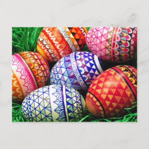 Cartes Pour Fêtes Annuelles Ornate Easter Eggs