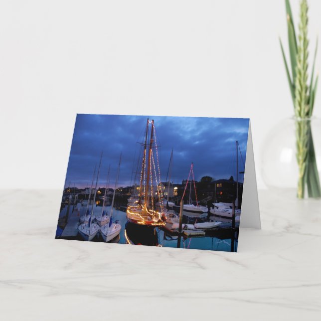 Cartes Pour Fêtes Annuelles Orné pour les vacances (Devant)