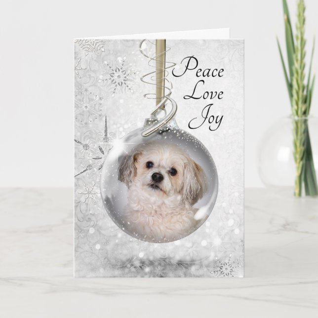 Cartes Pour Fêtes Annuelles Ornement Smitty (Devant)