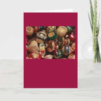 Cartes Pour Fêtes Annuelles Ornements antiques