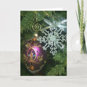 Cartes Pour Fêtes Annuelles Ornements de Noël 2