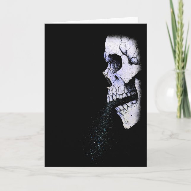 Cartes Pour Fêtes Annuelles Os des murmures (Devant)