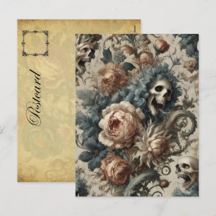 Cartes Pour Fêtes Annuelles Ossuaire Chthonique - Victorien Gothique