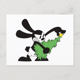 Cartes Pour Fêtes Annuelles Oswald Le Chanceux Arbre De Noël Lapin