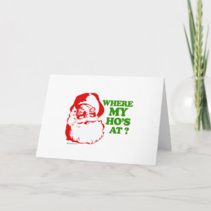 Cartes Pour Fêtes Annuelles Où sont mes meufs ?