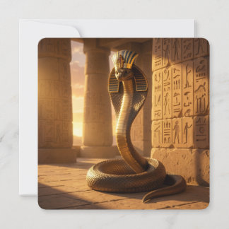 Cartes Pour Fêtes Annuelles Ouadjet – Déesse cobra égyptienne´6