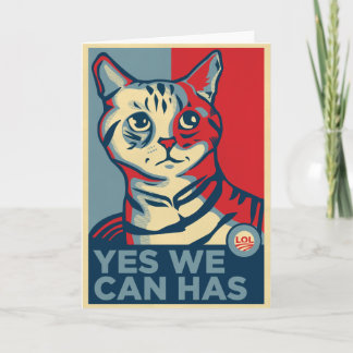 Cartes Pour Fêtes Annuelles Oui nous pouvons a