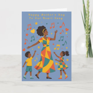 Cartes Pour Fêtes Annuelles Our Heart Song Mother's Day Card