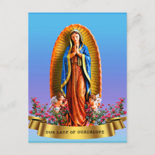 Cartes Pour Fêtes Annuelles Our Lady of Guadalupe