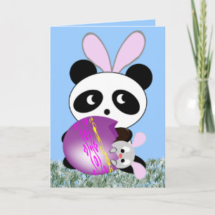 Cartes Pour Fêtes Annuelles Ours de Pâques... Bunny