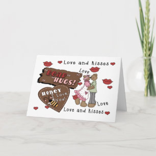 Cartes Pour Fêtes Annuelles Ours Hugues