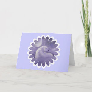 Cartes Pour Fêtes Annuelles Ours polaires de l'hiver doux