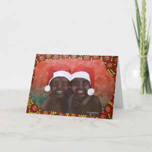 Cartes Pour Fêtes Annuelles Outback Boys Joyeux Noël