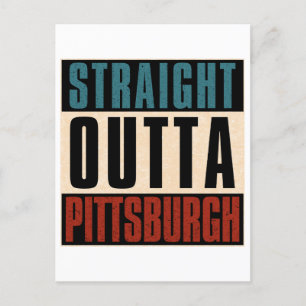 Cartes Pour Fêtes Annuelles Outta droite Pittsburgh Pennsylvania PA