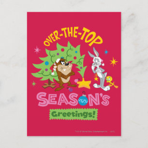 Cartes Pour Fêtes Annuelles Over The Top Season's Greetings