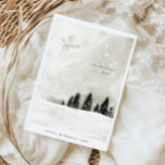 Cartes Pour Fêtes Annuelles Paisible minimale de Noël Pin Neige<br><div class="desc">Présentant notre carte de vacances minimaliste, la façon idéale d'envoyer des voeux chauds à vos proches cette saison de vacances. Cette carte présente un paysage d'aquarelle serein de pins dans un paysage hivernal enneigé et une colombe de paix, capturant parfaitement l'esprit paisible et tranquille de la saison. Le design minimaliste...</div>