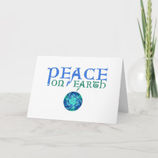 Cartes Pour Fêtes Annuelles Paix celtique sur terre