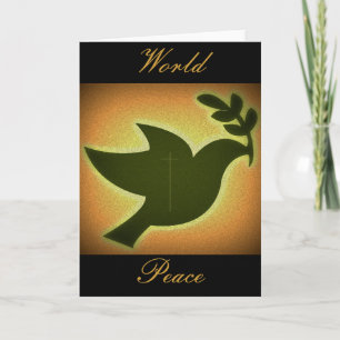 CARTES POUR FÊTES ANNUELLES PAIX MONDIALE