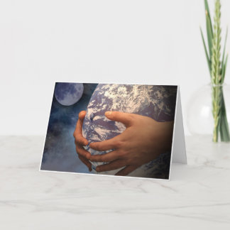 Cartes Pour Fêtes Annuelles "Paix sur terre"