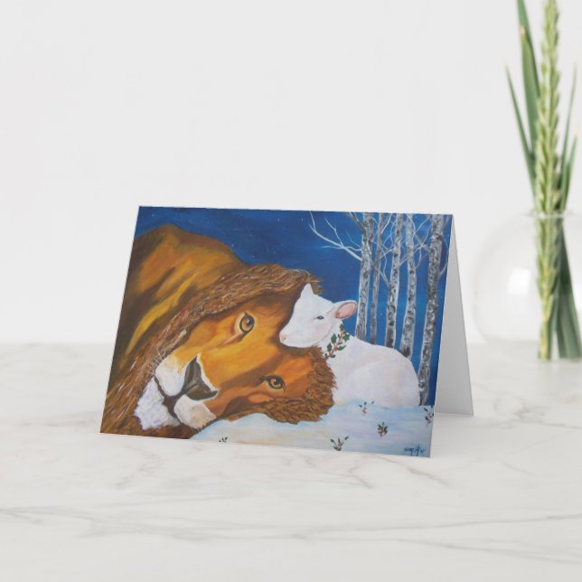 Cartes Pour Fêtes Annuelles Paix sur terre (Devant)