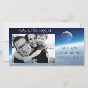 Cartes Pour Fêtes Annuelles Paix sur Terre