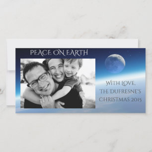 Cartes Pour Fêtes Annuelles Paix sur Terre