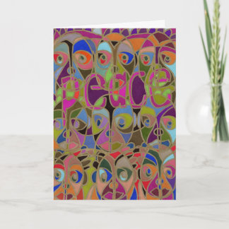 Cartes Pour Fêtes Annuelles paix sur terre. bonne volonté à dernier