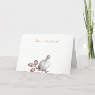 Cartes Pour Fêtes Annuelles Paix sur Terre : Le pouvoir de l'amour