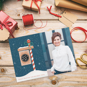 Cartes Pour Fêtes Annuelles Pancake d'épice à vendre Panneau de l'agent immobi
