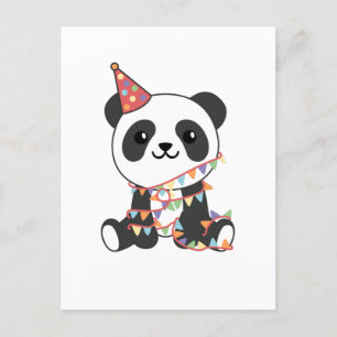 Cartes Pour Fêtes Annuelles Panda Anniversaire Pour Enfants Un Anniversaire Vo