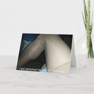 Cartes Pour Fêtes Annuelles Pantyhose