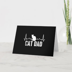 Cartes Pour Fêtes Annuelles Papa Chat pour la fête des pères   Amoureux de Pap