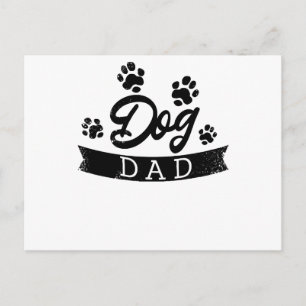 Cartes Pour Fêtes Annuelles Papa Chien Design Drôle - Idée cadeau pour les pro