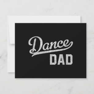 Cartes Pour Fêtes Annuelles Papa de la danse Danseur fier Père